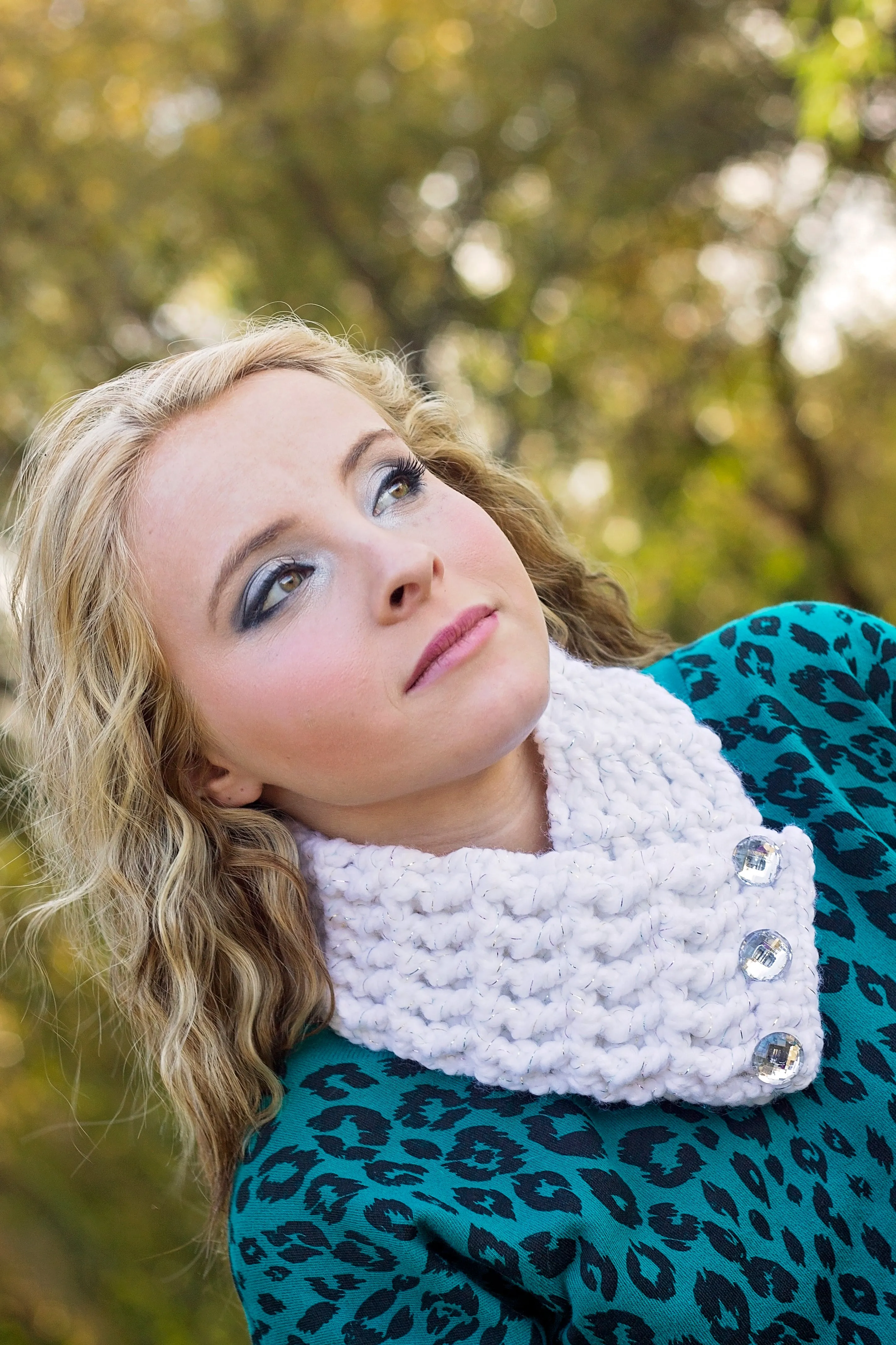 70 colors button scarf