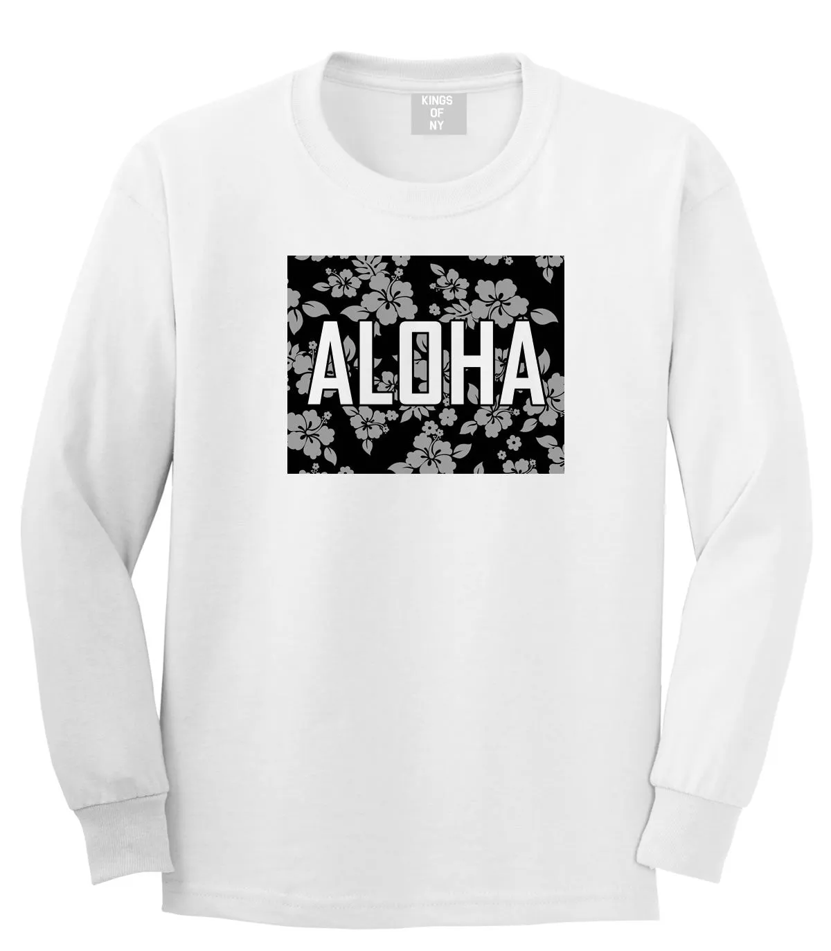 Aloha Hawaiian Pattern Long Sleeve T-Shirt