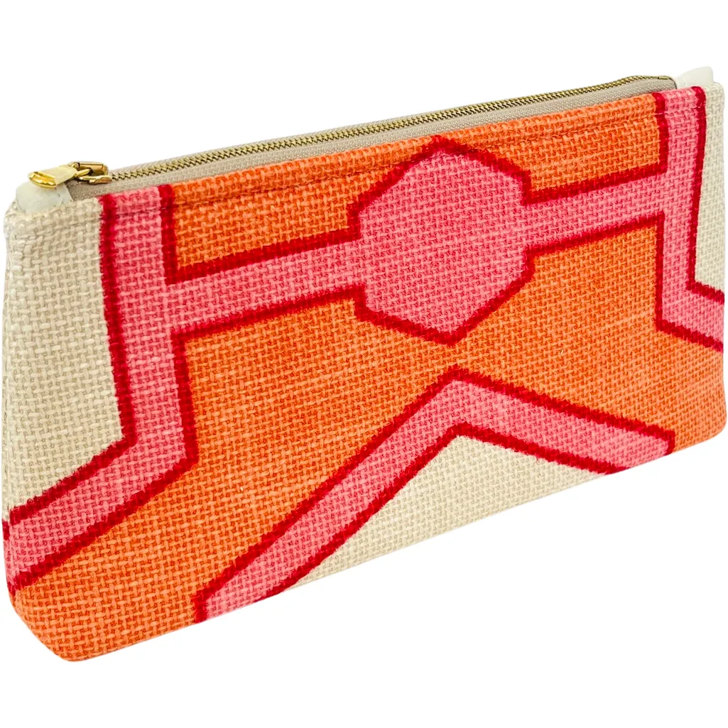 Areso Clutch in Orange