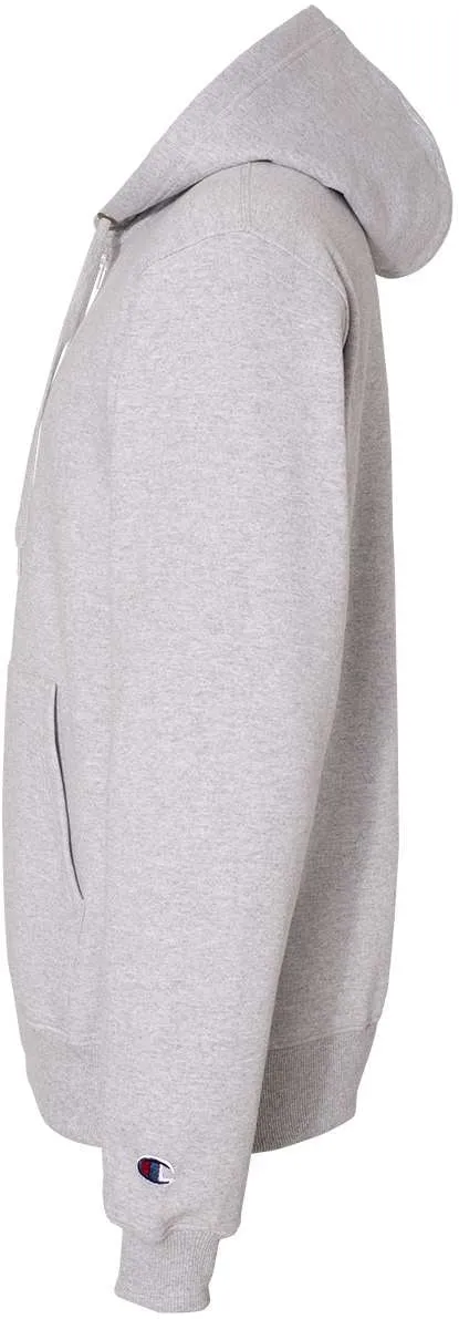 Champion Cotton Max Hooded Quarter-Zip Sweatshirt