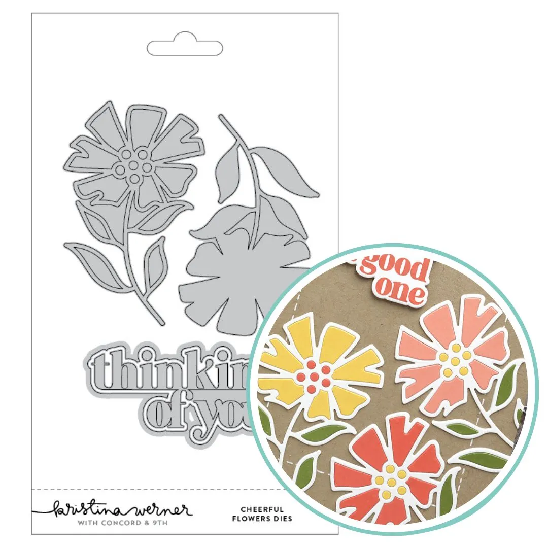 CONCORD & 9 th : Cheerful Flowers | Die