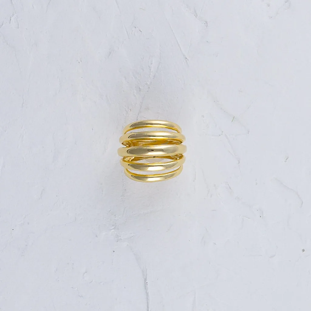 Five Strand Gold Ring