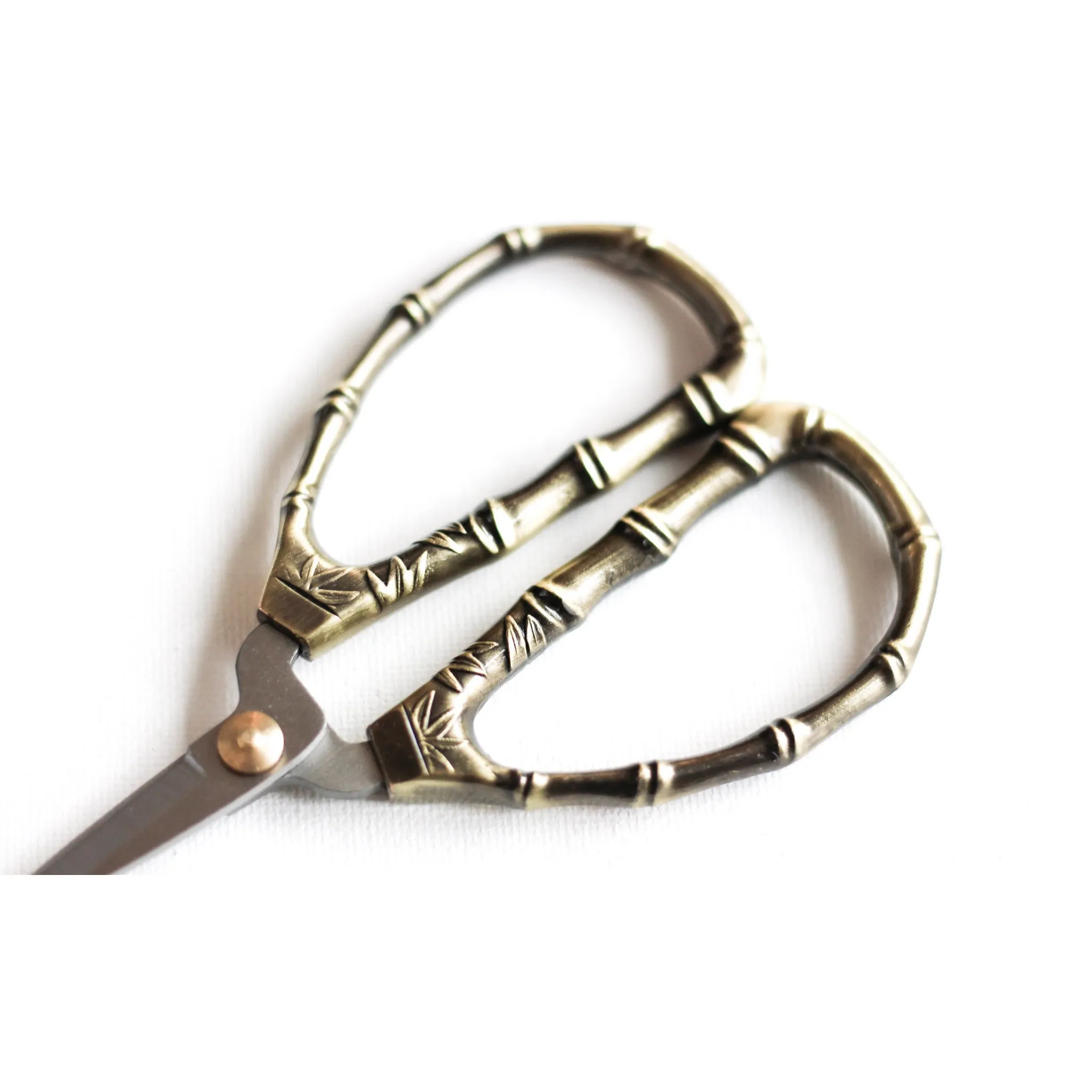 Gold Bamboo Embroidery Scissors