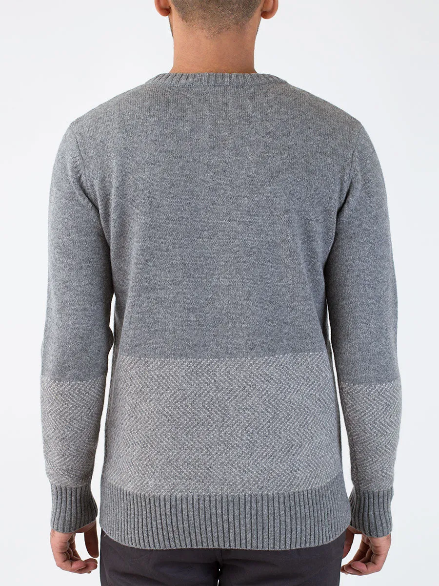 Herringbone Stripe Square Neck