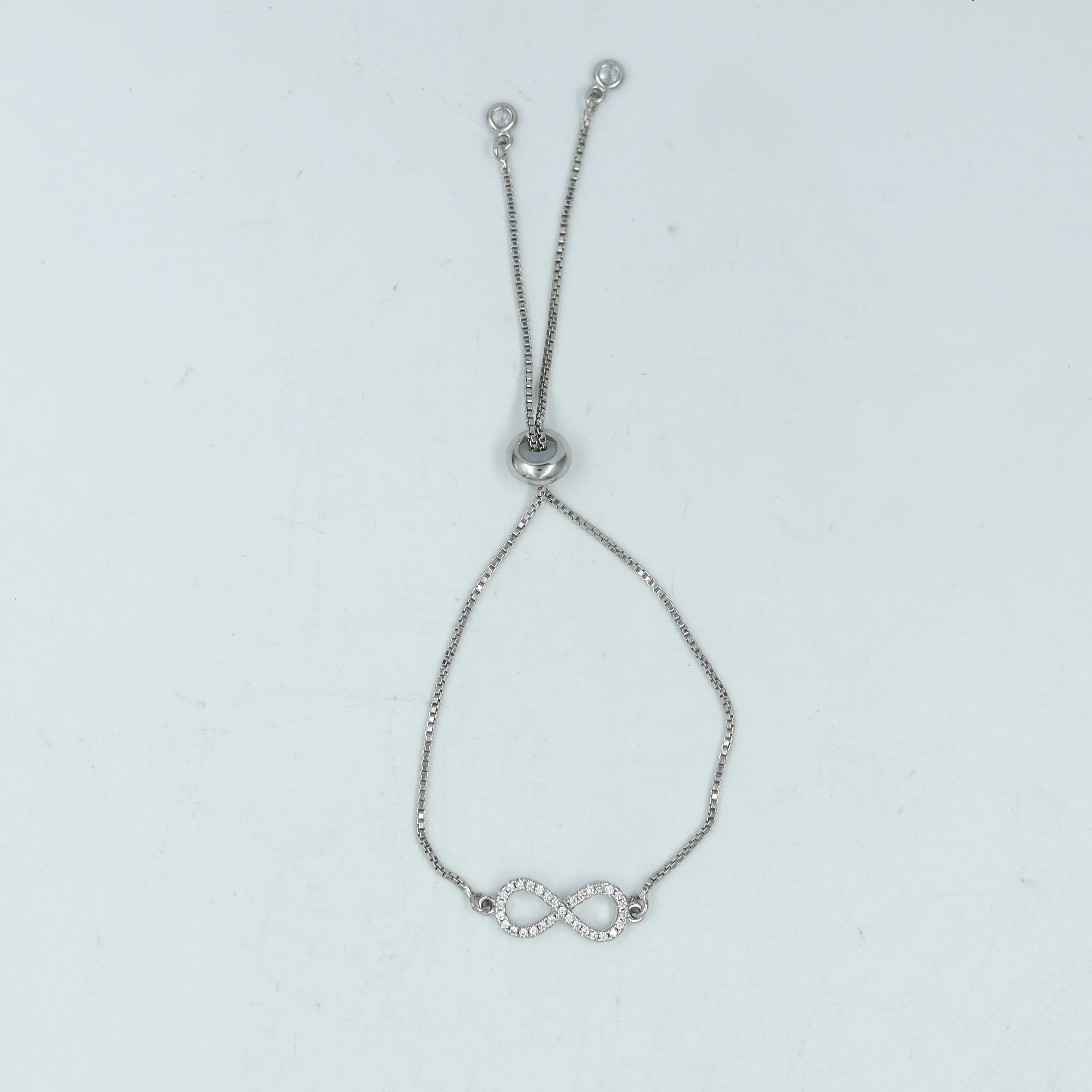 Infinity Zircon/AD Bracelet 11565-88