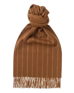 Joshua Ellis - Chalk Stripe Scarf Crocket