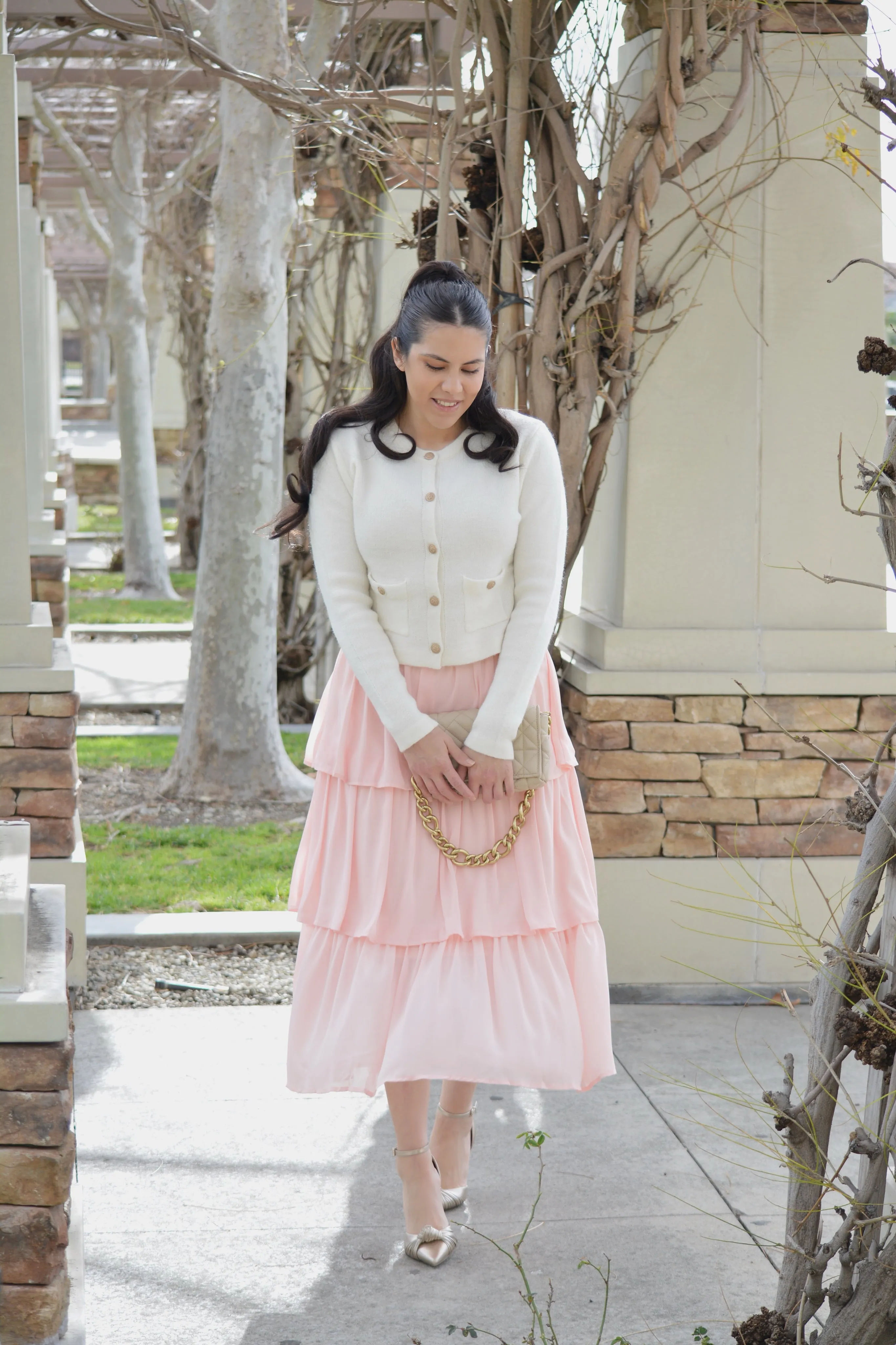 Leigh Cardigan with Baroque Buttons