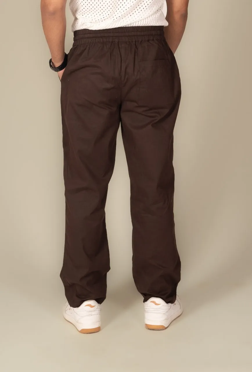 Mocha Cargo Parachute Pant - Unisex Comfy Pant