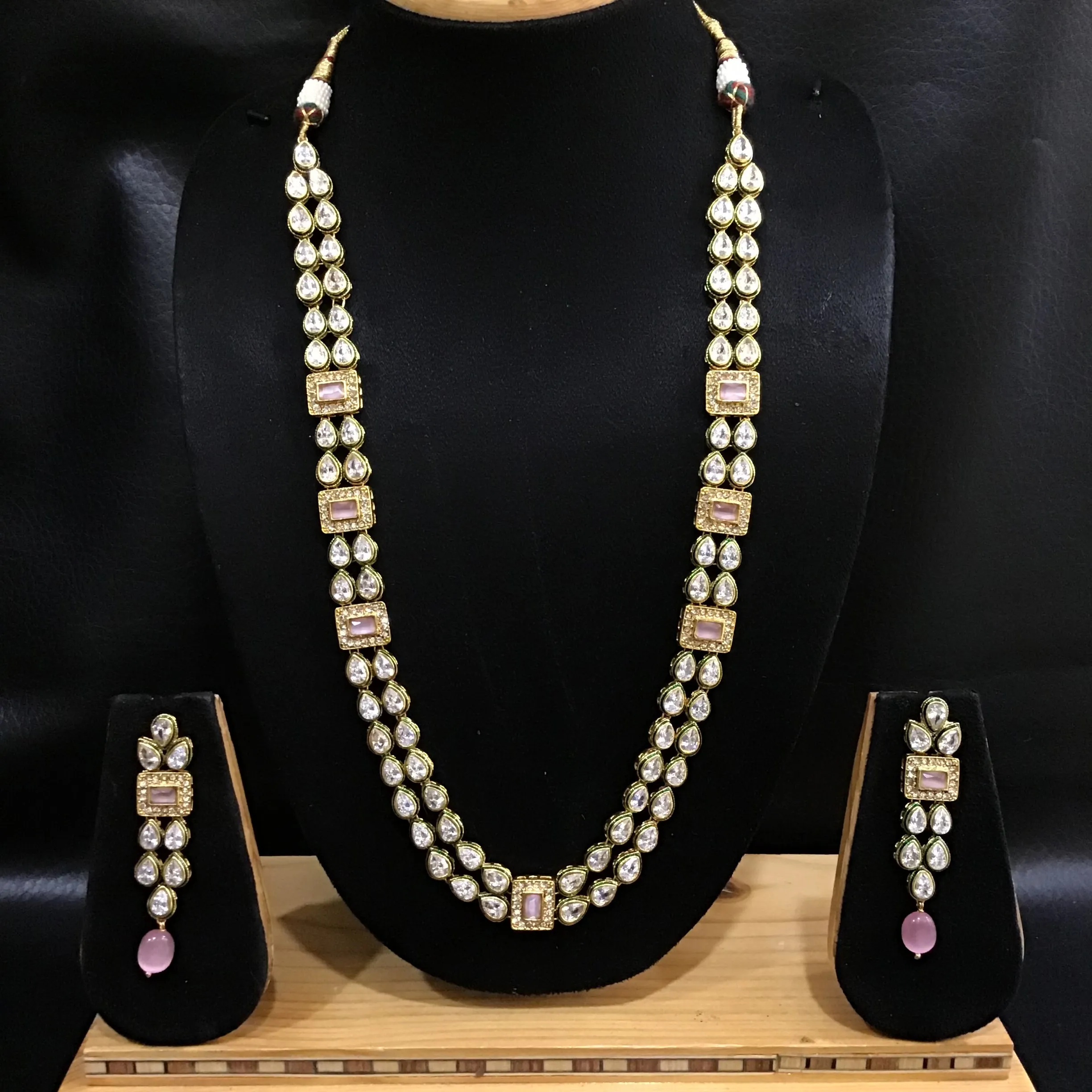 Polki Necklace Set 1510-21