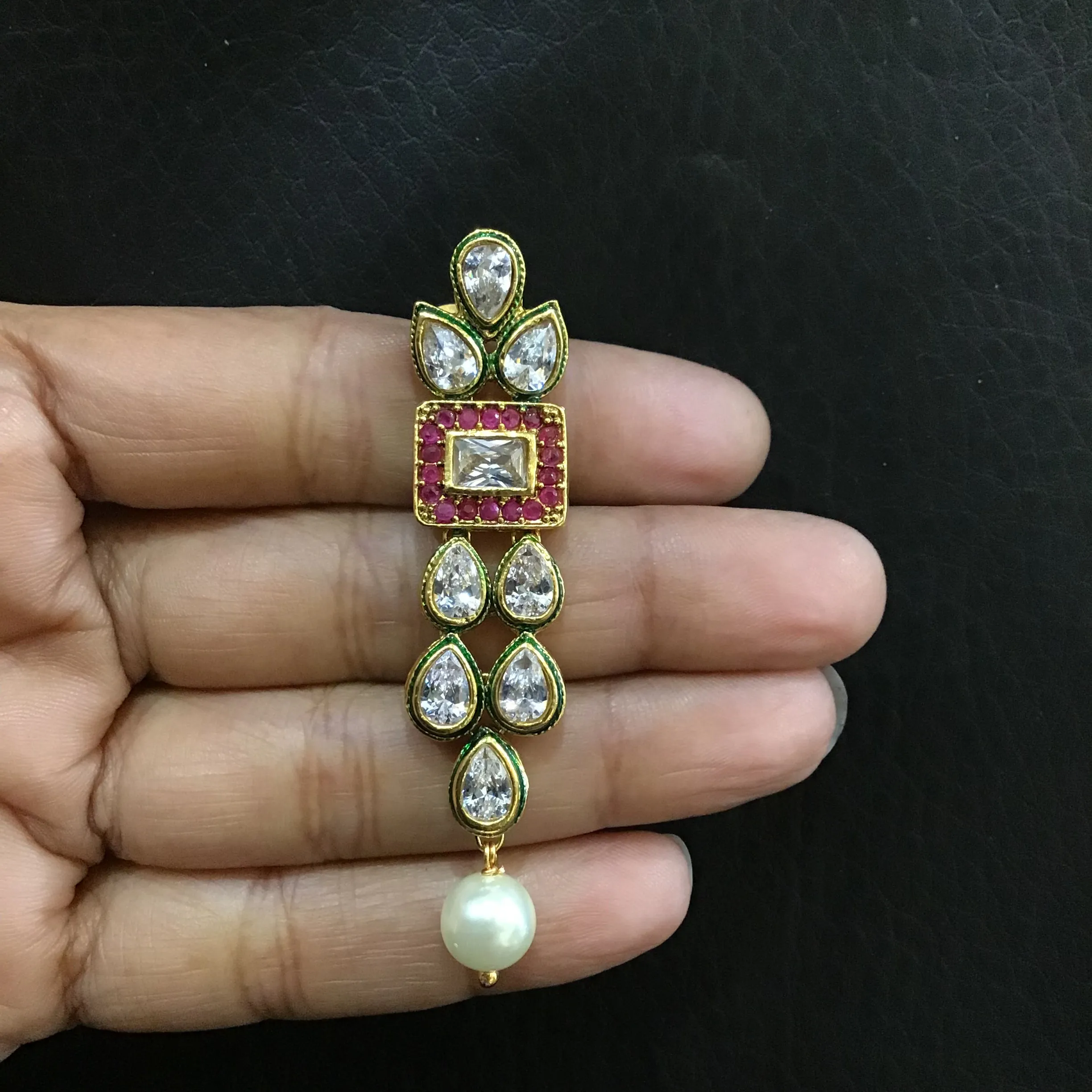 Polki Necklace Set 1510-21