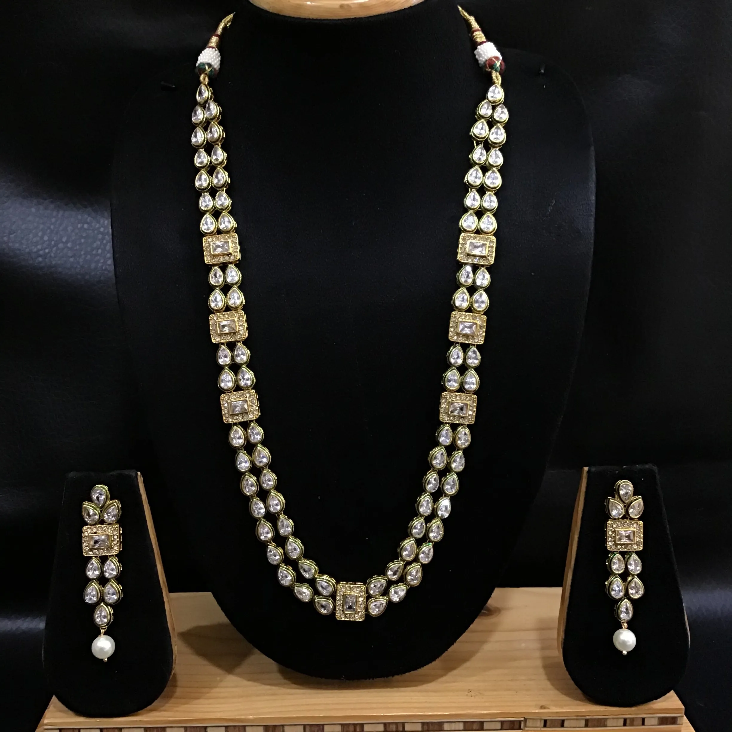 Polki Necklace Set 1510-21