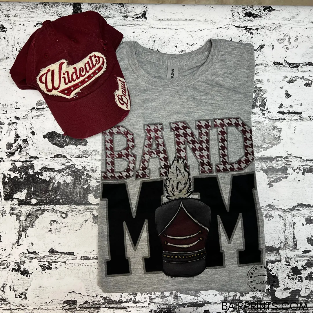 Preppy Band Mom Tshirt