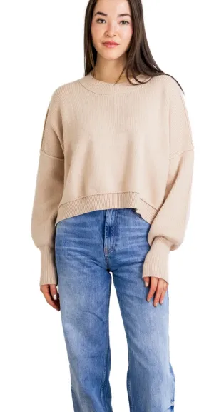 PRIV CELESTE SILKY KNIT SWEATER