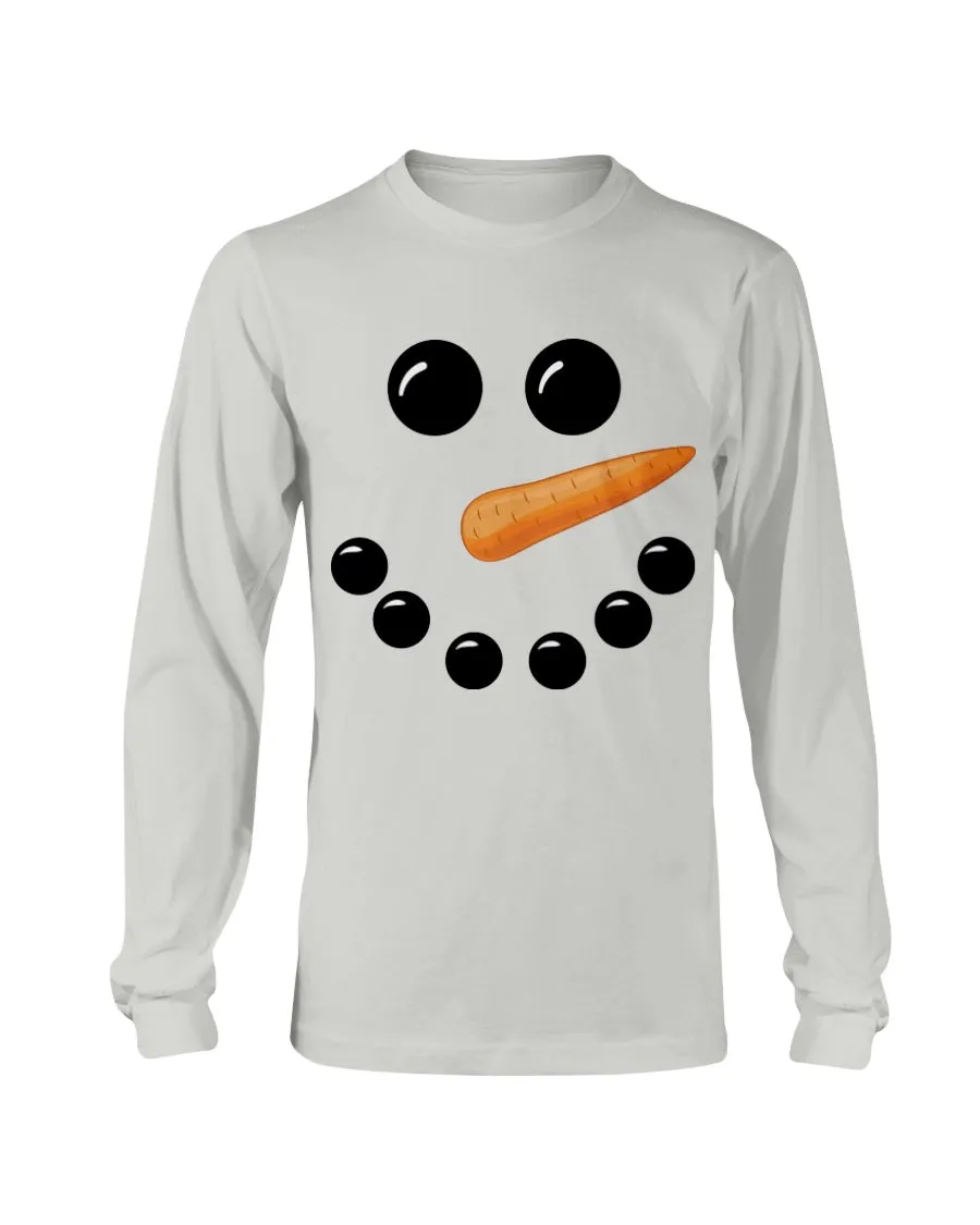 Snowman Face Long Sleeve
