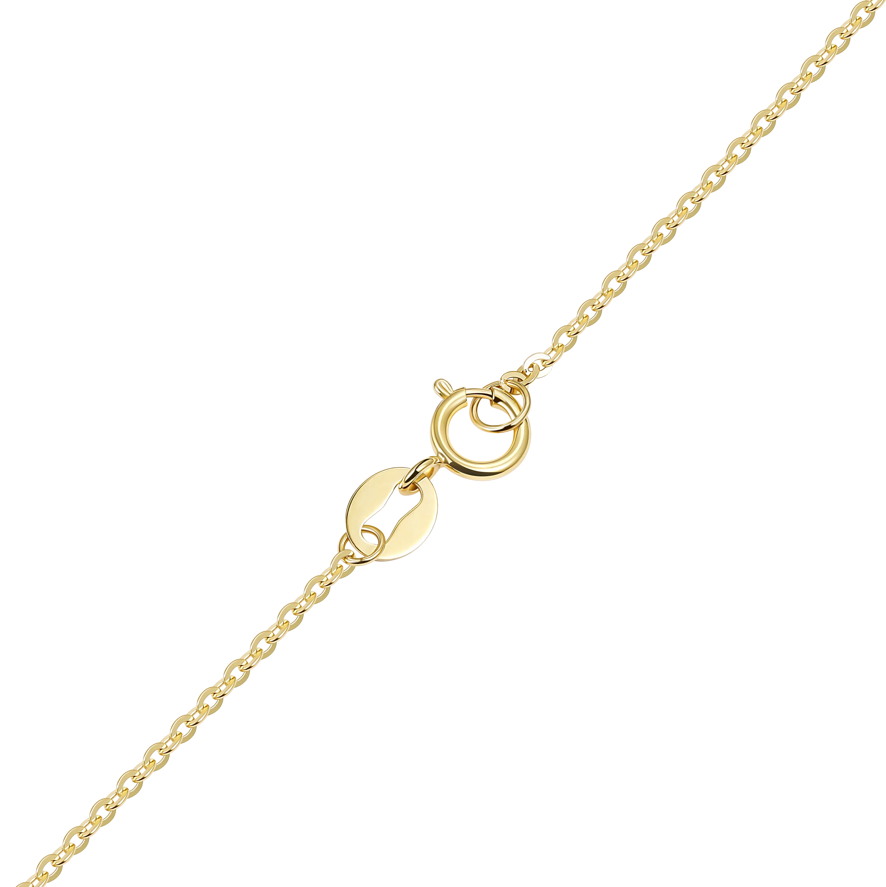 Sparkling Moissanite Cross Necklace