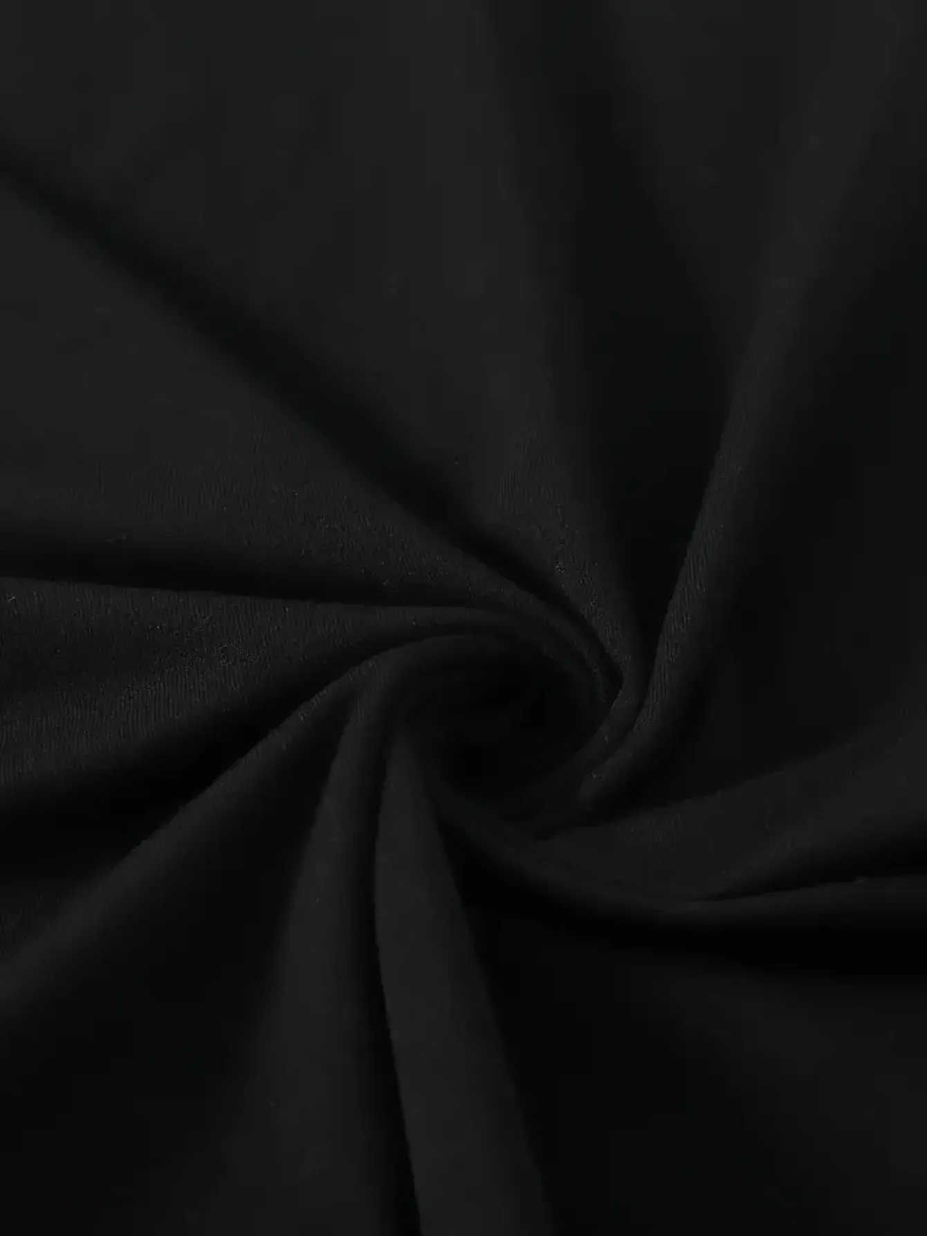 Stylish black two-piece suit