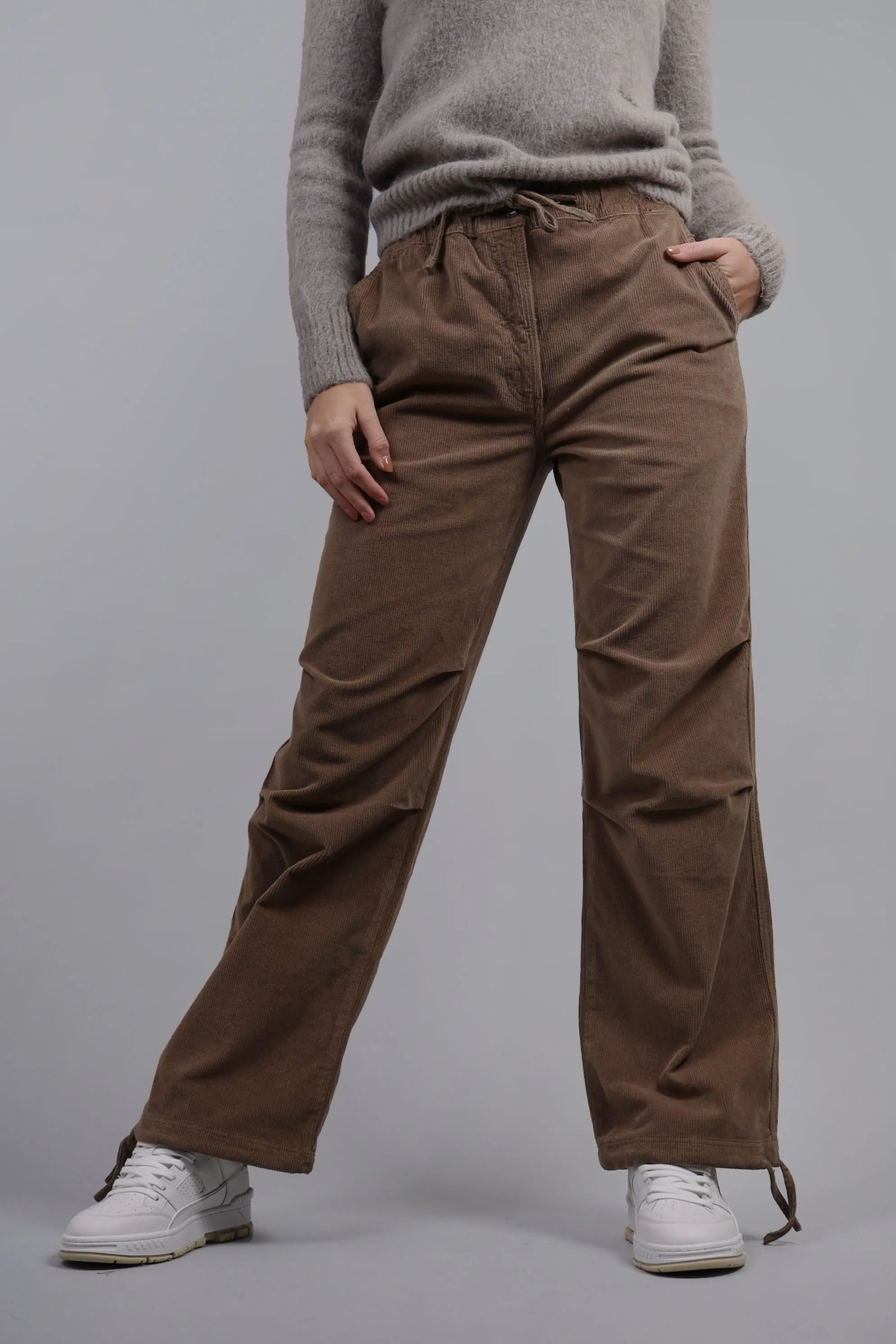 Washed Corduroy Brown