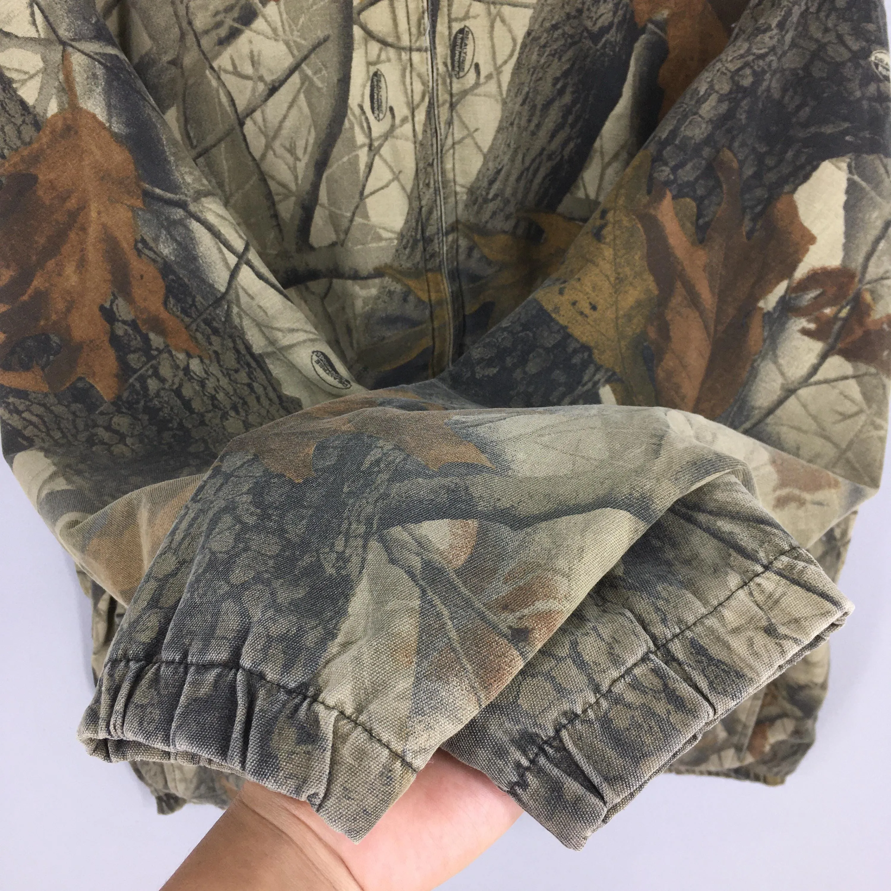 Wells Creek Outfitters Mossy Oak Zipper Jacket Large