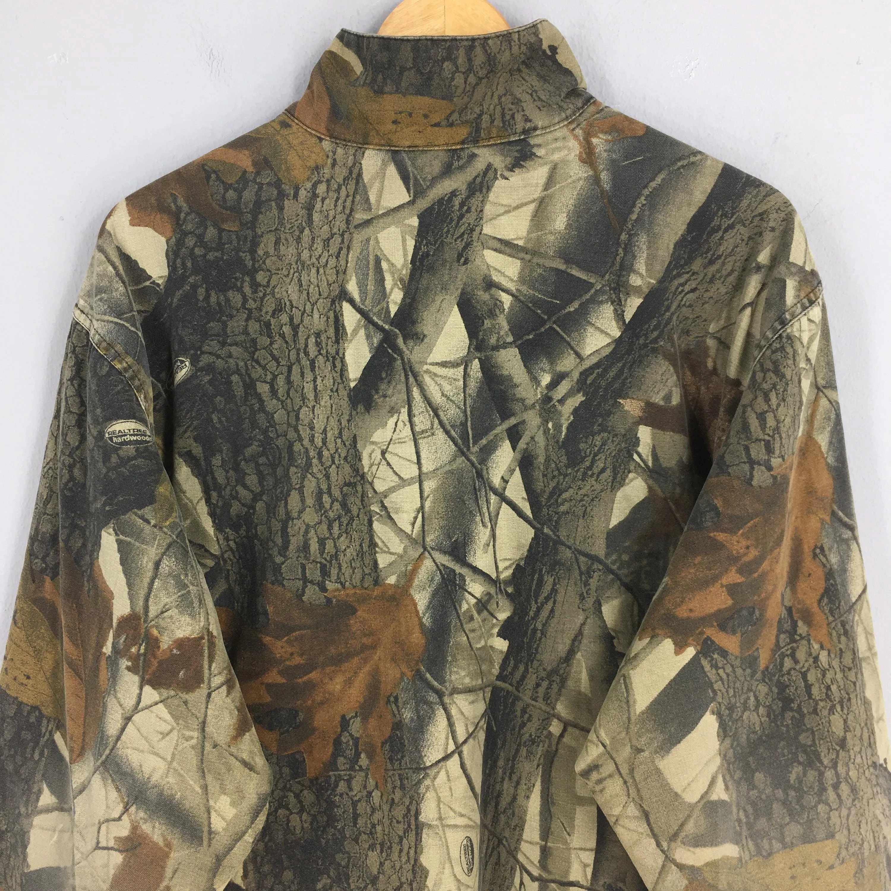 Wells Creek Outfitters Mossy Oak Zipper Jacket Large
